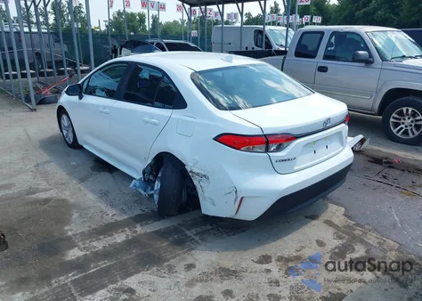 2025 Toyota Corolla Le z USA, uszkodzony, nr VIN 5YFB4MDE8SP291415